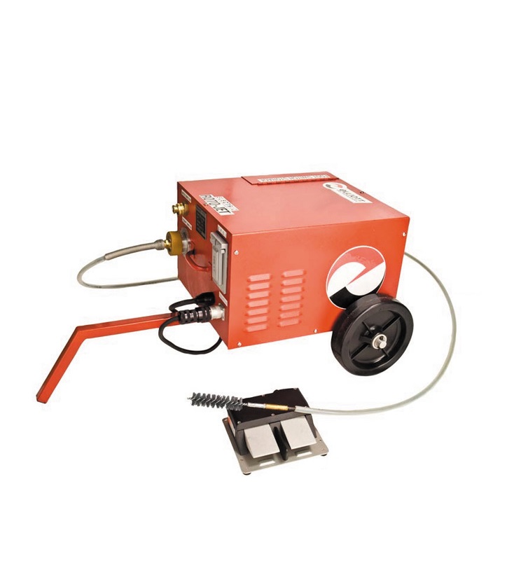 رسوب زدایی مکانیکال فشارقوی با آب مدل ROTO-JET ساخت ایدروجت آمریکا