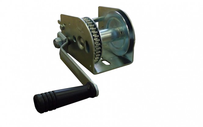 وینچ دستی کشنده عمودی با ظرفیت 723 کیلوگرم مدل 16 N2F - 1556 ساخت هوچز فرانسه